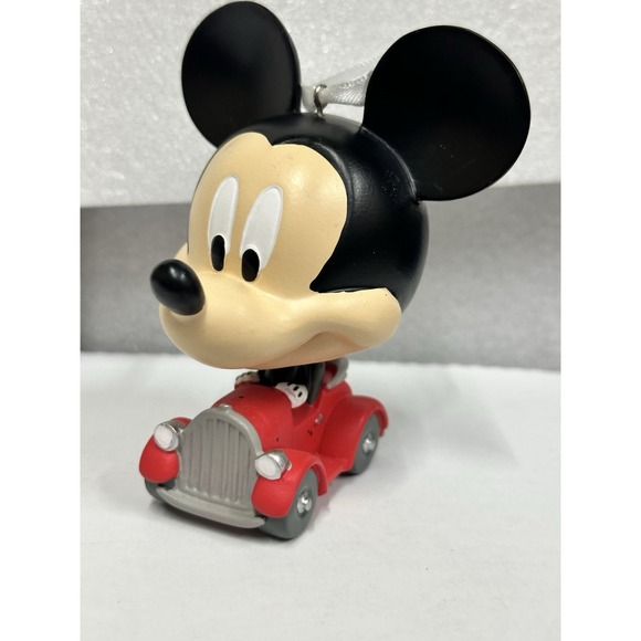 Disney Other - Hallmark‎ 2020 Red Box Christmas Tree Ornament Mickey Mouse Wobbles Bobble Head